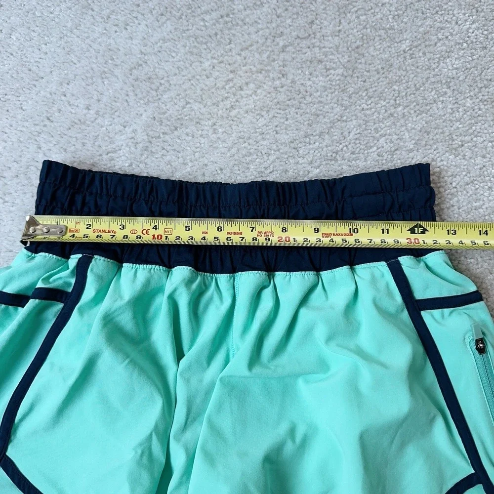 LULULEMON TRACKER SHORTS II *4-way Stretch SIZE  8 Color Menthol